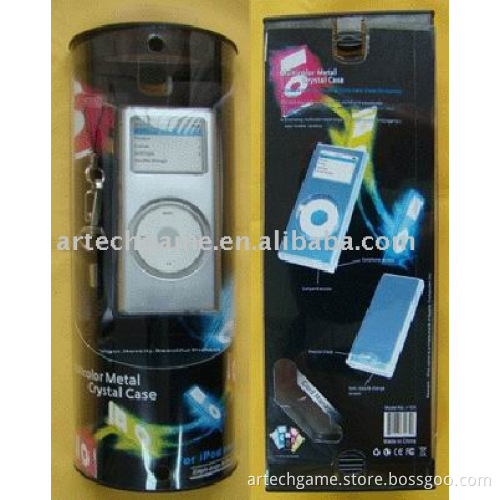 Multicolor Metal Crystal Case compatible for IPOD Nano 2